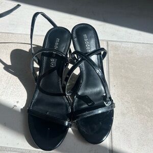 Madden Girl Black Elegant Heels